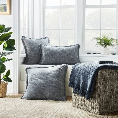 Lynwood Square Woven Cube Natural - Threshold™ Designed With Studio McGee 1 Lynwood Square Woven Cube Natural - Threshold™ Designed With Studio McGee