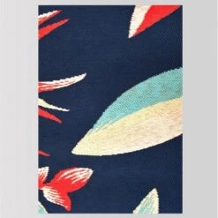 5' X 7' Jungle Tropical Outdoor Rug Navy/Coral - Threshold™ 5 5' X 7' Jungle Tropical Outdoor Rug Navy/Coral - Threshold™ -Threshold GUEST 7504d37b a6b2 402e 8836 54b6acd0fb0e
