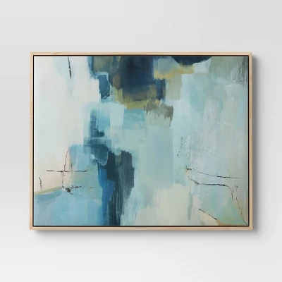 2pk 16" X 20" Abstract Pair Framed Wall Canvases - Threshold™ 3 2pk 16" X 20" Abstract Pair Framed Wall Canvases - Threshold™ - Image 3