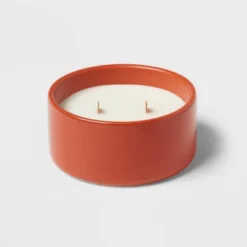 8oz 2-Wick Island Starfruit And Nectarine Candle Orange - Threshold™ -Threshold GUEST 77bbf073 40dc 401b a724 03fb9a9cd96f