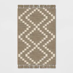 Check Diamonds Outdoor Rug Tan - Threshold™ -Threshold GUEST 7b937593 1bbd 46a7 8b69 ba57b6e9445f