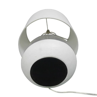 Glass Mixed Material Table Lamp Gray (Includes LED Light Bulb) - Threshold™ 7 Glass Mixed Material Table Lamp Gray (Includes LED Light Bulb) - Threshold™ - Image 7