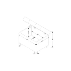 Essex Single Storage Ottoman - Threshold™ 12 Essex Single Storage Ottoman - Threshold™ -Threshold GUEST 7daf8fb7 ace4 4731 8dd9 6933718d7b73