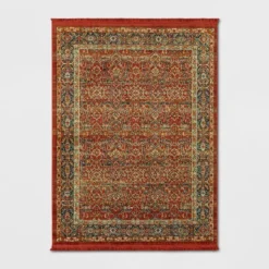 Damask Woven Persian With Fringe Rug - Threshold 12 Damask Woven Persian With Fringe Rug - Threshold -Threshold GUEST 8003e9ae 9aa3 4a9a bdf6 4e8eb0b873b9
