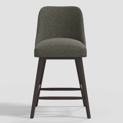Geller Counter Height Barstool In Textured Linen - Threshold™ 2 Geller Counter Height Barstool In Textured Linen - Threshold™ - Image 2