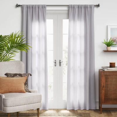 1pc Light Filtering Farrah Window Curtain Panel - Threshold™ 1 1pc Light Filtering Farrah Window Curtain Panel - Threshold™