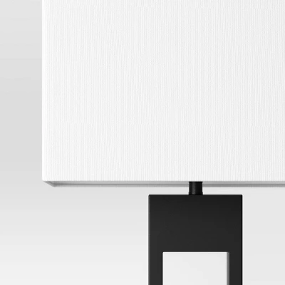 Weston Window Pane Floor Lamp Black - Threshold™ 3 Weston Window Pane Floor Lamp Black - Threshold™ - Image 3