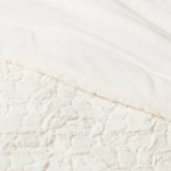 Textured Faux Fur Comforter & Sham Set - Threshold™ 6 Textured Faux Fur Comforter & Sham Set - Threshold™ -Threshold GUEST 875085ec a051 4c1b a8bd 09802176ed20