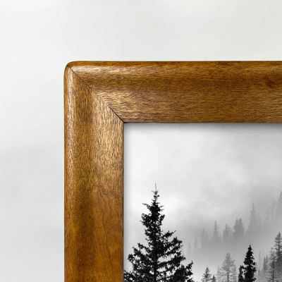 8" X 10" Rounded Corner Frame Golden Walnut - Threshold™ 3 8" X 10" Rounded Corner Frame Golden Walnut - Threshold™ - Image 3