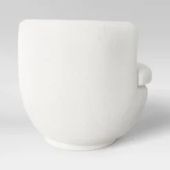 Dorton Round Swivel Barrel Chair Faux Shearling Cream - Threshold™ -Threshold GUEST 89b4b773 9f6e 476f ab5f e5d8b92c7d67