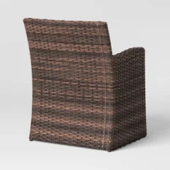 Halsted 5pc Wicker Small Space Patio Furniture Set - Threshold 17 Halsted 5pc Wicker Small Space Patio Furniture Set - Threshold -Threshold GUEST 8b03d158 592c 44dd 9b1a 0fca4be1dcf9