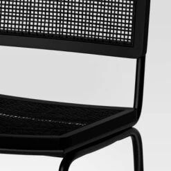 Errol Cane And Wood Counter Height Barstool With Metal Legs Black - Threshold™ 8 Errol Cane And Wood Counter Height Barstool With Metal Legs Black - Threshold™ -Threshold GUEST 8d531c38 f04f 47f8 a38f a23cf11cc959