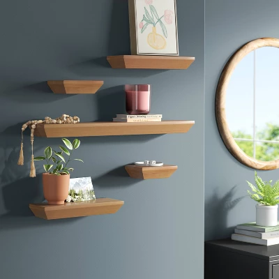 5pc Wedge Shelves - Threshold™ 1 5pc Wedge Shelves - Threshold™