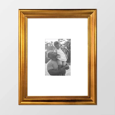 Wood Antique Wall Frame Brass - Threshold™ 5 Wood Antique Wall Frame Brass - Threshold™ - Image 5