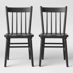Set Of 2 Hassell Wood Dining Chair - Threshold™ -Threshold GUEST 8f779746 dab5 45fe 9afd f86a6e77aadc