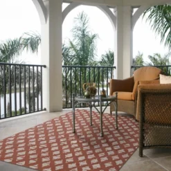 7' X 10' Diamond Outdoor Rug Orange - Threshold™ 5 7' X 10' Diamond Outdoor Rug Orange - Threshold™ -Threshold GUEST 8f7f4245 35e6 47d8 9a39 fd5213c1c9b3