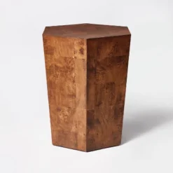 Ogden Burled Wood Accent Table - Threshold™ Designed With Studio McGee -Threshold GUEST 8fa15145 93ae 43f4 9af7 b064f9a32d65