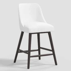Geller Counter Height Barstool Velvet - Threshold™ -Threshold GUEST 8fea223e 2bca 439d 97bf 80ff82443d11