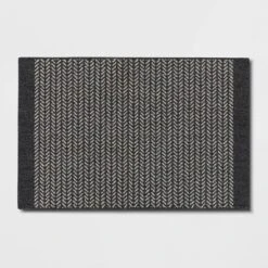 Herringbone Rug Gray - Threshold™ 8 Herringbone Rug Gray - Threshold™ -Threshold GUEST 8ffa1701 5eff 4e80 9b21 e7f9fed080fc