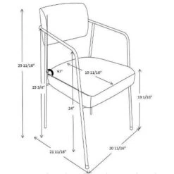Smyth Metal Frame Upholstered Dining Chair Gray - Threshold™ -Threshold GUEST 932fc230 4a72 4c5b a66a d514ba38c6c3