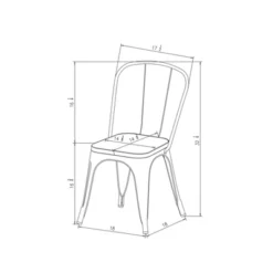 Carlisle High Back Dining Chair - Threshold -Threshold GUEST 93688a98 9090 42c0 a107 63fe605d80f1