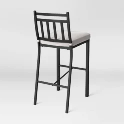 Fairmont 2pk Bar Height Patio Chairs - Black - Threshold™ -Threshold GUEST 9368b29b 87e4 4d76 b5e2 314ee6b3432a