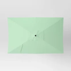 10'x6' Rectangular Market Patio Umbrella - Black Pole - Threshold™ -Threshold GUEST 93a2f7bf af4a 4c20 9a38 93737faf17b9