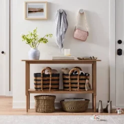 Gretna Narrow Console Table Natural - Threshold™ -Threshold GUEST 94eb8c76 77dd 4947 a174 c95e76f2a795