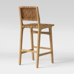Ceylon Woven And Wood Barstool - Threshold™ -Threshold GUEST 97729f57 2dc0 4c9f 9157 318e2db4fc8f