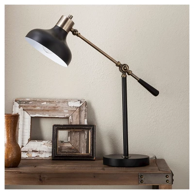 Crosby Schoolhouse Desk Lamp Black - Threshold 1 Crosby Schoolhouse Desk Lamp Black - Threshold