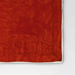 Solid Printed Plush With Shearling Reverse Throw Blanket - Threshold™ -Threshold GUEST 99f199d5 b523 490a a4c7 f7eeec5c57bd