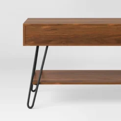 Hairpin TV Stand For TVs Up To 70" Brown - Threshold™ -Threshold GUEST 9af9d173 c91b 4ddd a1b6 c709c55436d1