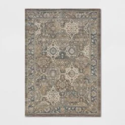 Distressed Persian Woven Rug Brown - Threshold -Threshold GUEST 9bbe3209 3484 4d3a a875 e3983bce28f4