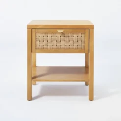 Palmdale Nightstand Woven 1 Drawer Natural - Threshold™ Designed With Studio McGee 7 Palmdale Nightstand Woven 1 Drawer Natural - Threshold™ Designed With Studio McGee -Threshold GUEST a1f7c39a 97dc 4fa9 b99f 8bdde2ca1f01