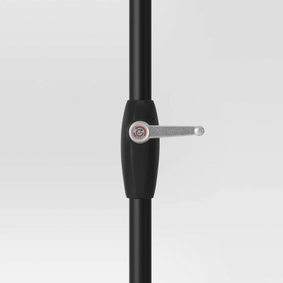 9'x9' Market Patio Umbrella - Black Pole - Threshold™ 4 9'x9' Market Patio Umbrella - Black Pole - Threshold™ - Image 4