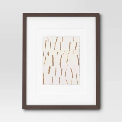 16" X 20" 2pk Random Stripes Framed Under Glass - Threshold™ 2 16" X 20" 2pk Random Stripes Framed Under Glass - Threshold™ - Image 2