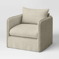 Berea Slouchy Lounge Chair With French Seams - Threshold™ -Threshold GUEST a4884ee6 2324 405e 8c31 e0ba9c27ed26