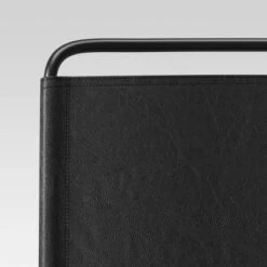 Ward Sling Metal Counter Height Barstool Black Faux Leather - Threshold™ 9 Ward Sling Metal Counter Height Barstool Black Faux Leather - Threshold™ -Threshold GUEST a6060c85 f4a0 4e8c 8bad 4440426f5ad6