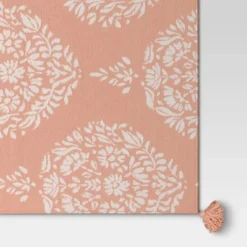 Medallion Jacquard Knit Throw Blanket With Tassels Coral - Threshold™ 6 Medallion Jacquard Knit Throw Blanket With Tassels Coral - Threshold™ -Threshold GUEST a8d7f35a b530 4bc3 b6fe cf2779e7f715