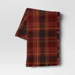 Raised Striped Boucle Plaid Throw Blanket - Threshold™ -Threshold GUEST a94da834 e8c7 4af2 b6c0 d755a35ba7fc