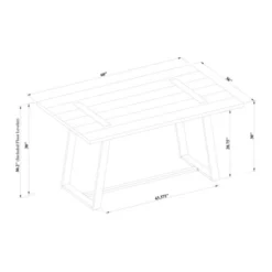 Brimfield Metal Base Dining Table - Threshold -Threshold GUEST a9d70af0 4bbb 4a50 943e 3523f38714e0