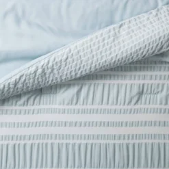 5pc Seersucker Stripe Comforter Set - Threshold™ -Threshold GUEST aa9f4b0d 3376 4e38 ad76 4db6e5df66fe