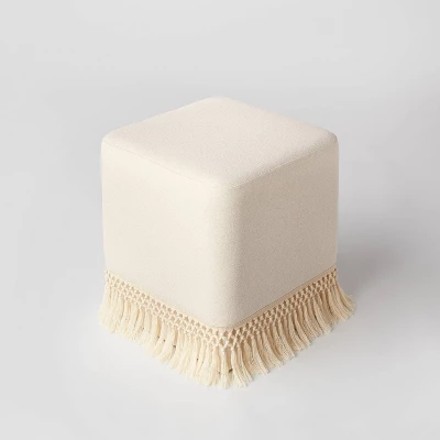 Westchester Fringe Cube - Threshold™ Designed With Studio McGee 5 Westchester Fringe Cube - Threshold™ Designed With Studio McGee - Image 5