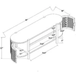 Portola Hills Caned Door TV Stand For TVs Up To 60" - Threshold™ Designed With Studio McGee 19 Portola Hills Caned Door TV Stand For TVs Up To 60" - Threshold™ Designed With Studio McGee -Threshold GUEST aba2ea09 33b5 40d8 8eb5 a81996af25bb