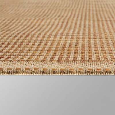 Prairie Stripe Outdoor Rug Orange - Threshold™ 3 Prairie Stripe Outdoor Rug Orange - Threshold™ - Image 3