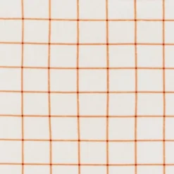 Windowpane Plush With Shearling Reverse Throw Blanket Cream/Orange - Threshold™ -Threshold GUEST ade13a71 5f89 482d 879d ad3563676adc