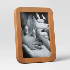 Rounded Corner Medium Wood Single Image Table Frame Brown - Threshold™ 10 Rounded Corner Medium Wood Single Image Table Frame Brown - Threshold™ -Threshold GUEST aeaeb5b7 44c7 47fb 8eca 6a931e23c090