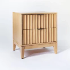 Thousand Oaks Wood Scalloped End Table With Drawers - Threshold™ Designed With Studio McGee 13 Thousand Oaks Wood Scalloped End Table With Drawers - Threshold™ Designed With Studio McGee -Threshold GUEST b1016a0e 6edf 4061 a9c6 028465971ed1