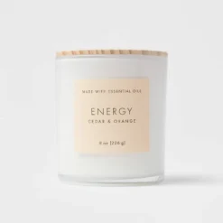 Wood Lidded Glass Wellness Energy Candle - Threshold™ 7 Wood Lidded Glass Wellness Energy Candle - Threshold™ -Threshold GUEST b1385504 d8eb 4b93 b3e4 e6e38f735878