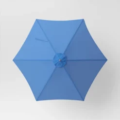 9'x9' Market Patio Umbrella - Light Wood Pole - Threshold™ -Threshold GUEST b15f45bf 5723 462b b18e bf9dc87dff6c